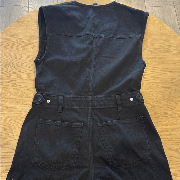 Universal thread Women's Black Denim Jumpsuit NWT 6 - Picture 4 of 4